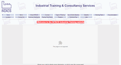 Desktop Screenshot of intacs-training.co.uk